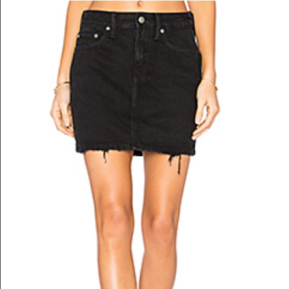 Lovers+Friends Jean Skirt